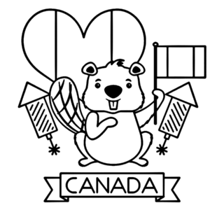 Canada Day with Beaver