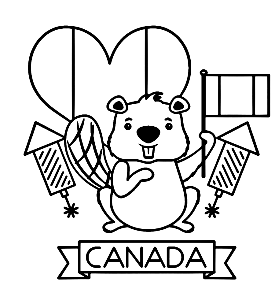 Canada Day with Beaver