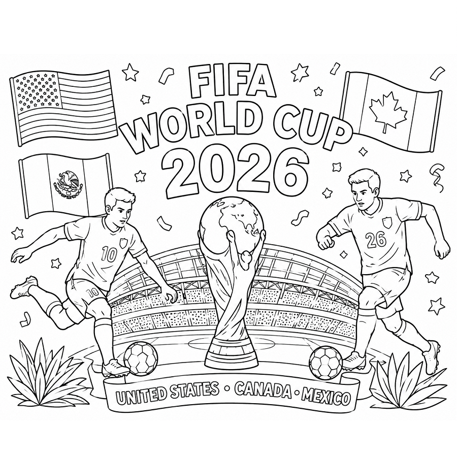 FIFA coloring Pages