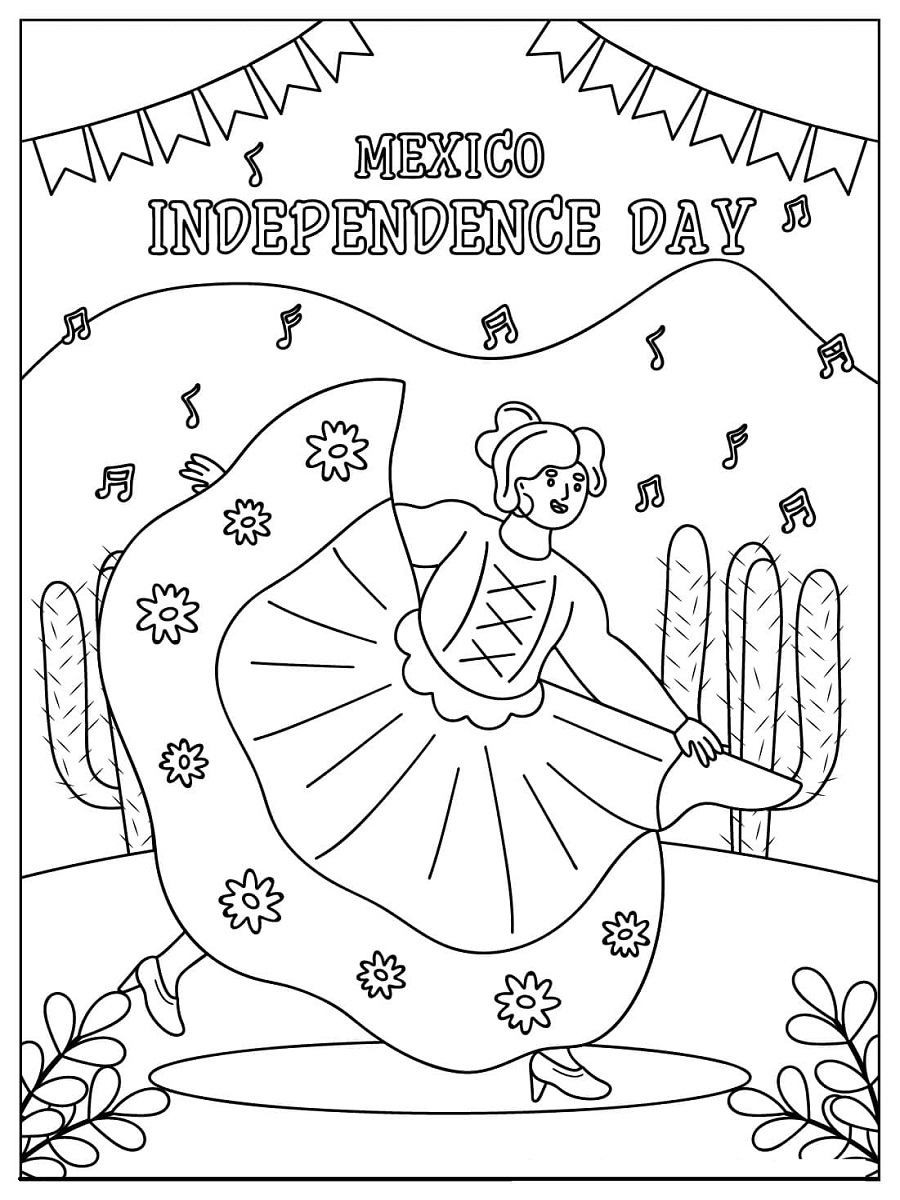 Festival in Independence Mexico Day