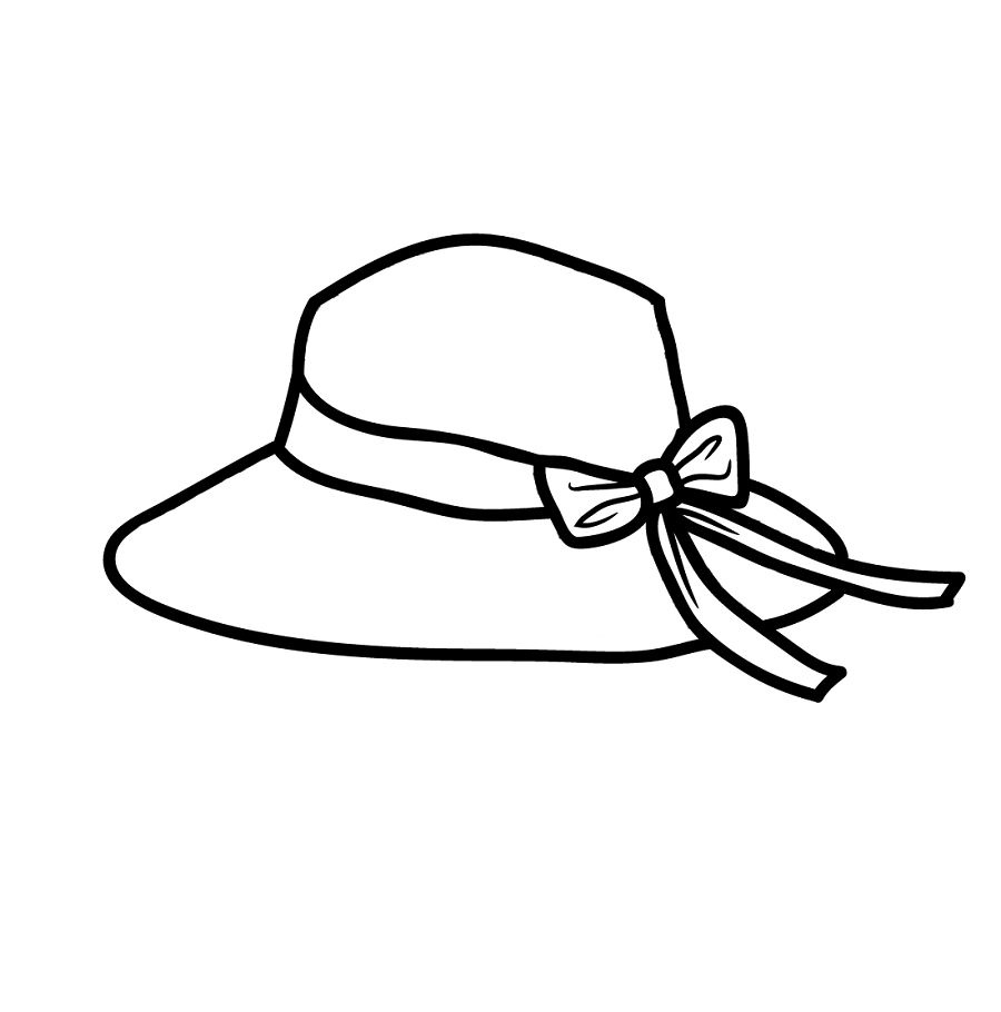Hat with Bow