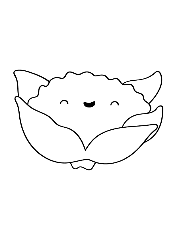 Kawaii Cauliflower