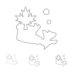 Map canada