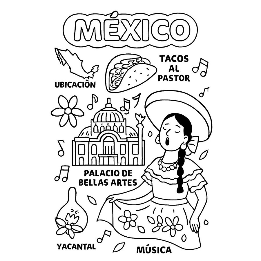 Mexico drawing images