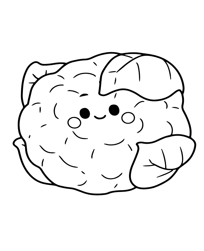 Print Cauliflower