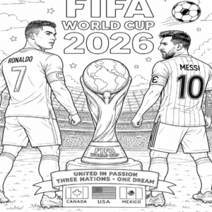 World cup football 2026 Ronaldo and Messi