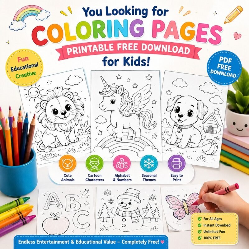 Coloring Pages Printable Free Download
