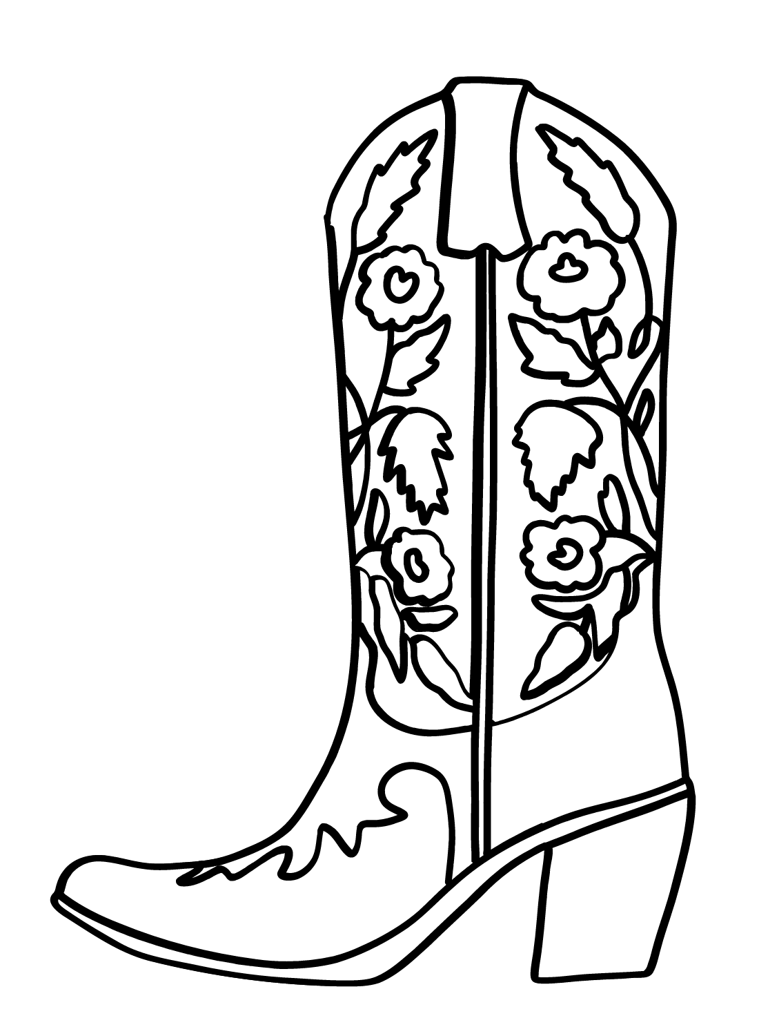 Floral Cowboy Boots
