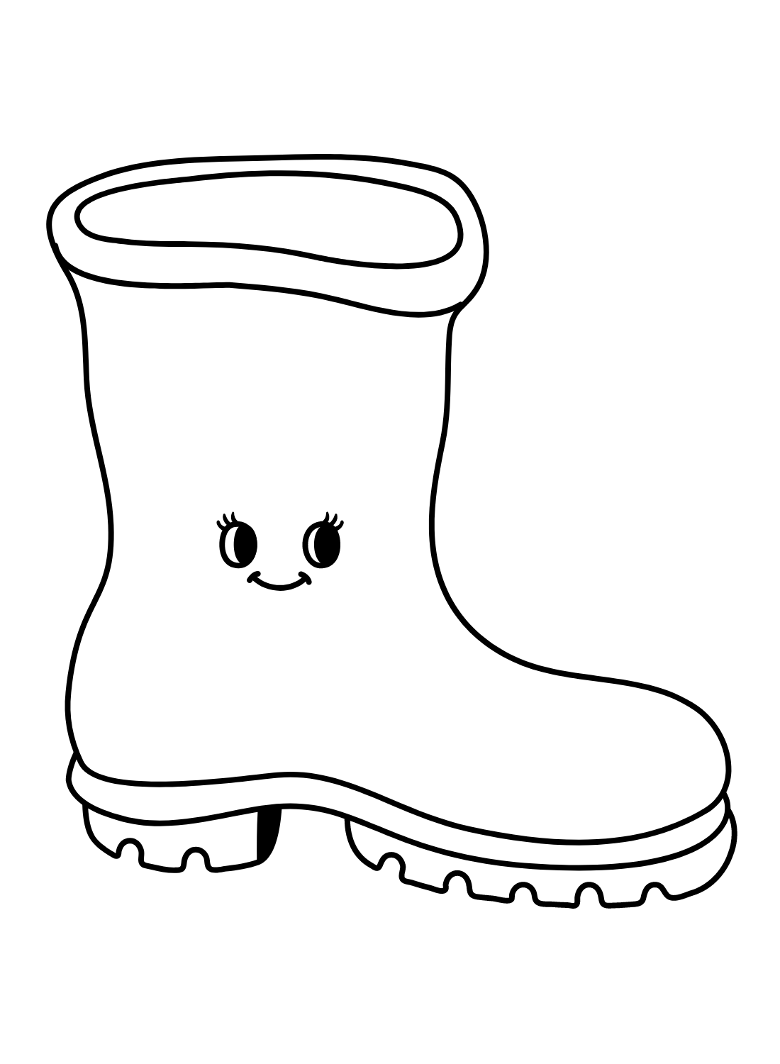 Gardening Boots Cartoon