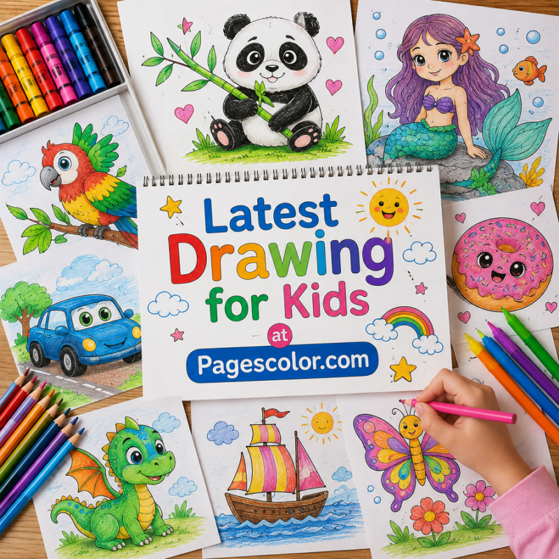 Latest Coloring Pages